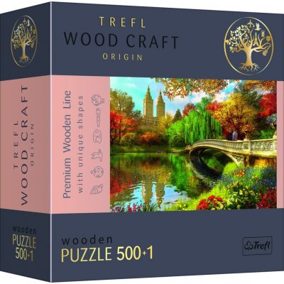 Trefl Wood Craft Origin Central Park Manhattan New York dřevěné 501 dílků