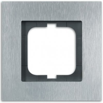 ABB Solo Carat rámeček ušlechtilá ocel 1754-0-4254 1721-860 2CKA001754A4254 – Hledejceny.cz