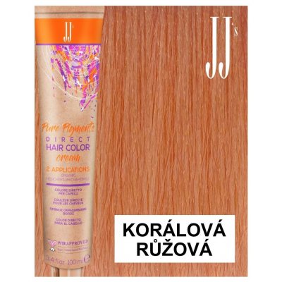 JJ Direct Barva Champagne Rose Korálová Pastelová 100 ml