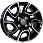 Racing Line XE186 6x14 4x100 ET35 black polished – Hledejceny.cz