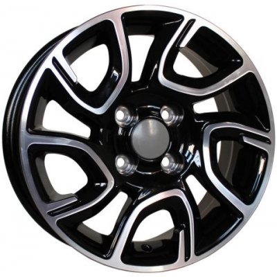 Racing Line XE186 6x14 4x100 ET35 black polished – Hledejceny.cz