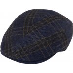 Fiebig Headwear since 1903 Pánská tmavě modrá vlněná bekovka rybí kost Harris Tweed – Hledejceny.cz