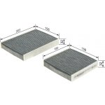 Filtr, vzduch v interiéru BOSCH 1 987 432 436 BO 1987432436 – Hledejceny.cz