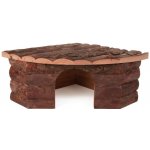 Trixie Dřevěný Dům Rohový Jesper Pro Králíka Dřevěný 42 x 15 x 30 30 cm – Sleviste.cz