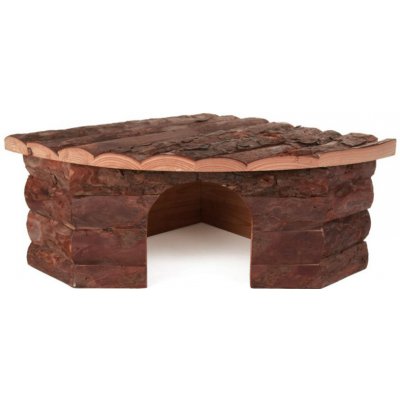 Trixie Dřevěný Dům Rohový Jesper Pro Králíka Dřevěný 42 x 15 x 30 30 cm – Sleviste.cz