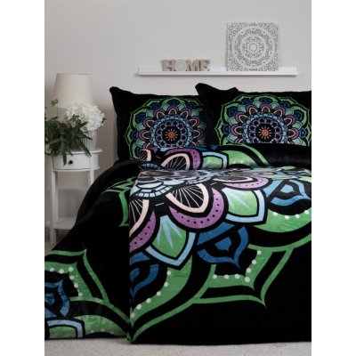 MKLuzkoviny.cz Povlečení mikroplyš Exclusive Mandala zelená 140x200 70x90 – Zboží Dáma MKLuzkoviny.cz Povlečení mikroplyš Exclusive Mandala zelená 140x200 70x90 – Zboží Dáma
