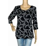 Exclusive dámská černá halenka Lucie černá – Zboží Mobilmania