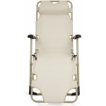 ModernHome Skládací lehátko 2v1 ZRL010F béžová – Zboží Dáma