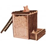 Natural Living domeček a hrací věž s žebříkem 25 x 24 x 20 cm – Zboží Mobilmania