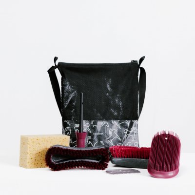 FOUGANZA Dětská sada na čištění koně 7 ks – Zboží Dáma