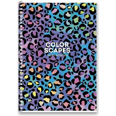 Shkolyaryk Kroužkový blok Romantic A5 čtverečkovaný 80 listů – Zboží Dáma