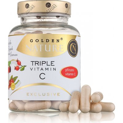 GN Exclusive Triple přírodní vitamin C 100 kapslí – Hledejceny.cz