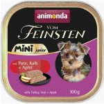 Animonda Vom Feinsten Mini Junior krůta telecí jablko 100 g – Sleviste.cz