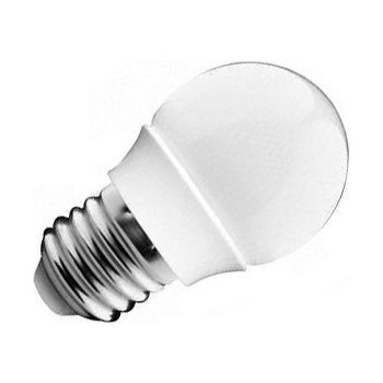 Whitenergy Led žárovka E27 60 SMD3528 3.5W 230V Studená bílá koule B60