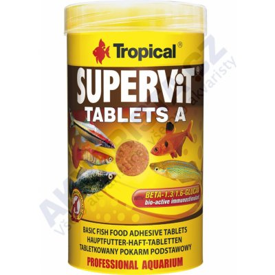 Tropical SuperVit Tablets A 250 ml, 150 g – Zbozi.Blesk.cz