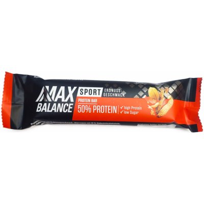 Max Balance proteinová tyčinka s 50% proteinu 45g – Zboží Mobilmania