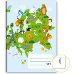 NOTES sešit A5 512 linka – Zboží Mobilmania