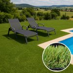 Europe Grass Botanic zelená metrážní 100 x 100 cm – Zboží Dáma