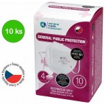 General Public Protection respirátor FFP2 bílý 10 ks – Zboží Dáma General Public Protection respirátor FFP2 bílý 10 ks – Zboží Dáma