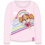 E plus M dívčí bavlněné tričko s dlouhým rukávem tlapková patrola Paw Patrol Skye rážová – Zboží Dáma