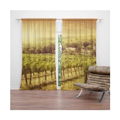 Sablio Závěs Vinice: 2ks 140x250cm – Hledejceny.cz