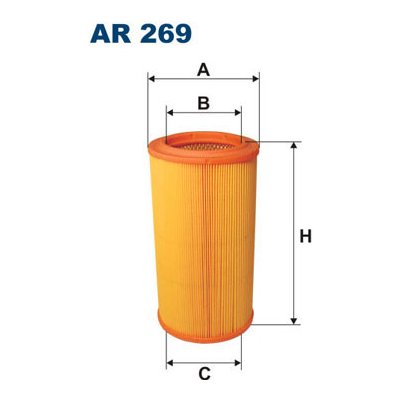 Vzduchový filtr Filtron AR 269 – Hledejceny.cz