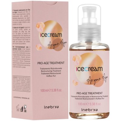 Inebrya Ice Cream Argan Age Pro-Age Treatment regenerační péče na bázi arganového oleje 100 ml