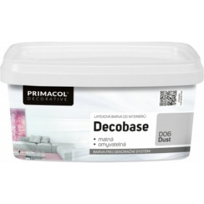 Primacol Decobase Decorative omyvatelná malířská barva, D06 dust, 1 l – Zbozi.Blesk.cz