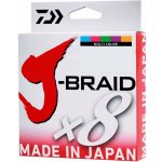 Daiwa Šňůra J-Braid X8Multicolor 300m 0,10mm 6kg – Zboží Mobilmania