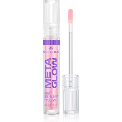 Essence META GLOW MULTI-REFLECTIVE lesk na rty s holografickým efektem 02 Digital Pink 3 ml – Hledejceny.cz