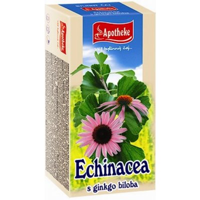 Apotheke Echinacea s ginkgo bilobou 20 x 1,5 g – Zbozi.Blesk.cz