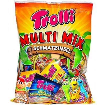 Trolli Multi Mix Schmatzinsel želé 400 g – Zboží Dáma