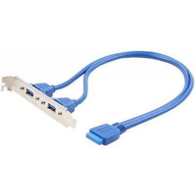 GEMBIRD USB 3.0 PORTY prídavné 2 x USB pro m/b; CC-USB3-RECEPTACLE – Zboží Mobilmania
