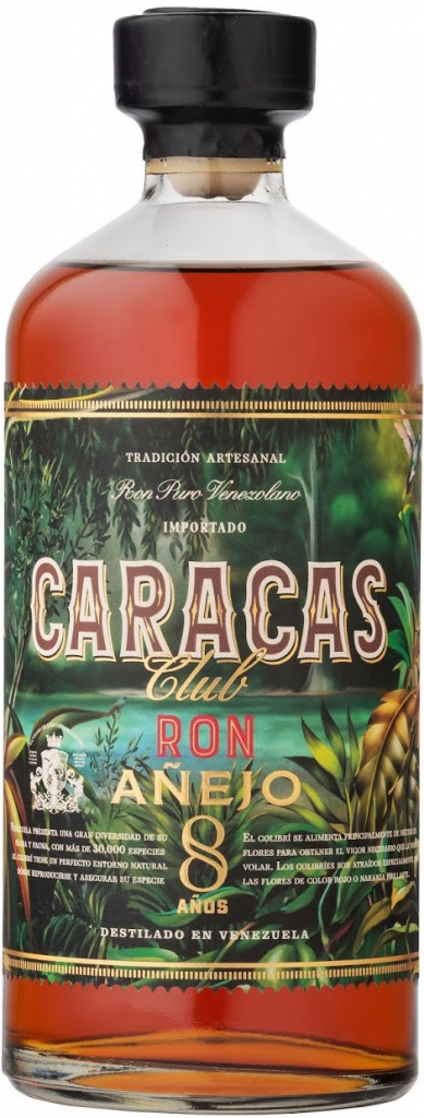 Ron Caracas Nectar 8y 40% 0,7 l (holá láhev)