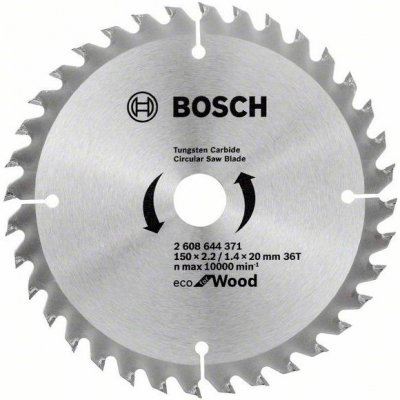 Bosch Pilový kotouč Eco for Wood, 150x1,4 mm 2608644371 – Hledejceny.cz