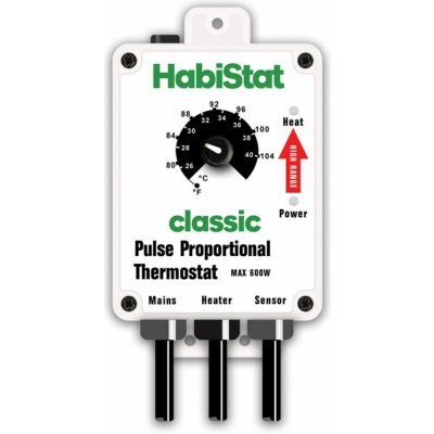 HabiStat pulzní termostat 26-40°C High Range bílý – Sleviste.cz