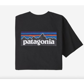 Pánské tričko Patagonia P-6 Logo Responsibili černé od 799 Kč - Heureka.cz