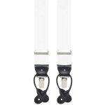 House of Amanda Christensen Plain Suspenders White – Zboží Mobilmania