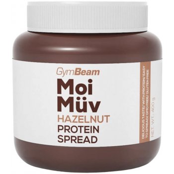 GymBeam Proteinová pomazánka MoiMüv lískový ořech 400 g