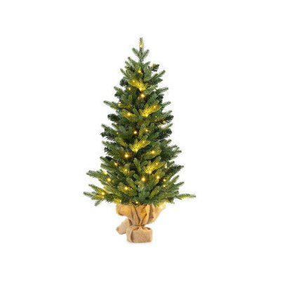 Umělý vánoční stromek CM25030 s 50 LED světly, 90 cm - A COSTWAY – Hledejceny.cz