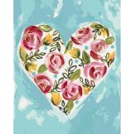 Zuty Malování podle čísel VALENTÝNSKÉ SRDCE II HALEY BUSH – Hledejceny.cz