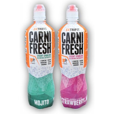 Extrifit Carnifresh Sparkling Caffeine free 850 ml – Sleviste.cz