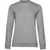 Dámská mikina B & C dámská mikina přes hlavu WW02W Heather Grey