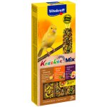 Vitakraft KRÄCKER tyčinky MIX KANÁREK vejce & meruňka & med 90 g – Hledejceny.cz