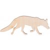 Dekorace ČistéDřevo dřevěná liška