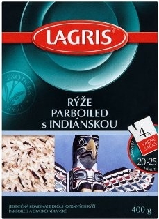 Lagris Rýže parboiled s indiánskou 4 varné sáčky - 400 g od 50 Kč -  Heureka.cz