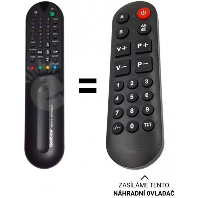 Dálkový ovladač Senior Goldstar LG 6710V00009L – Zboží Živě