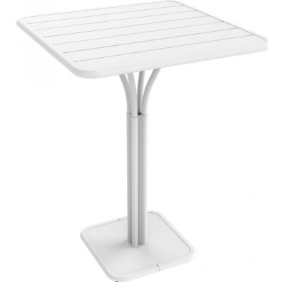 Fermob Luxembourg Pedestal 80 x 80 cm kovový stůl Bílý – Hledejceny.cz