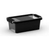 Úložný box KIS Box Bi-Box XS 3L černý 26,5x16x10 cm s víkem