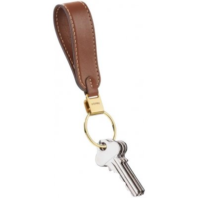 Přívěsek na klíče Orbitkey Loop Keychain Caramel – Sleviste.cz